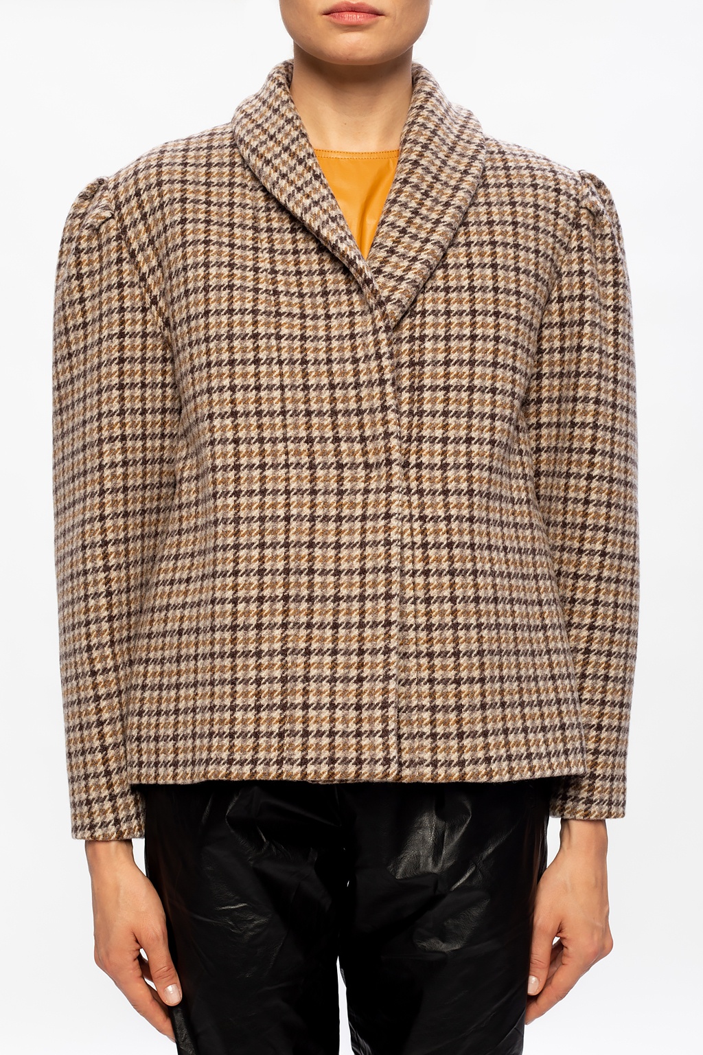 Brown Houndstooth jacket Marant Etoile Vitkac Spain